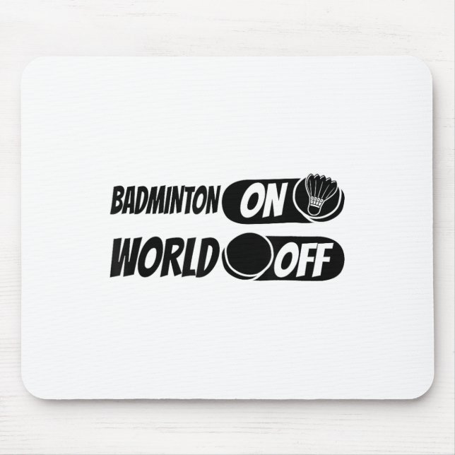 Badminton Shuttle Racket - Team Badminton World Musmatta (Framsidan)