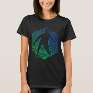 Badminton Shuttle Squash Womens Badminton Player T Shirt