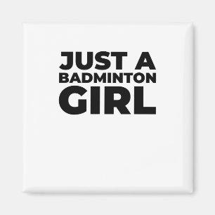 Badminton Shuttle Team Racket - bara ett Badminton Magnet