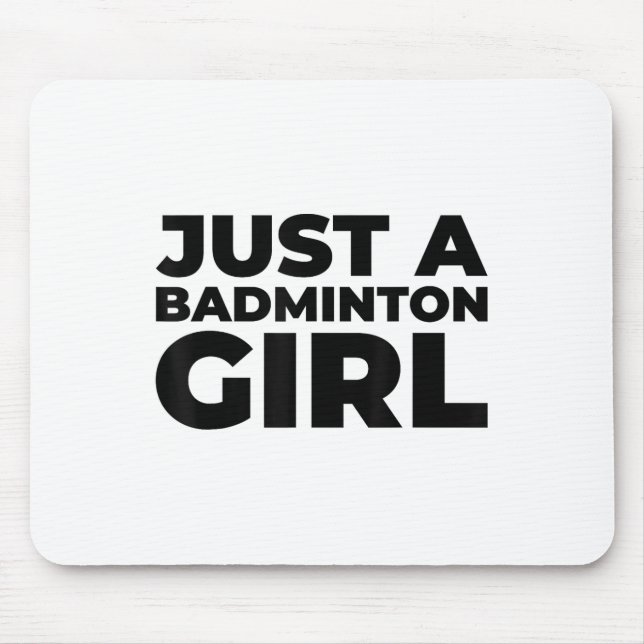 Badminton Shuttle Team Racket - bara ett Badminton Musmatta (Framsidan)