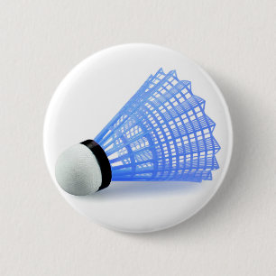 Badminton Shuttlecock Birdie Blue Sport Knapp