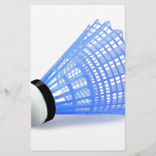 Badminton Shuttlecock Birdie Blue Sports Brevpapper