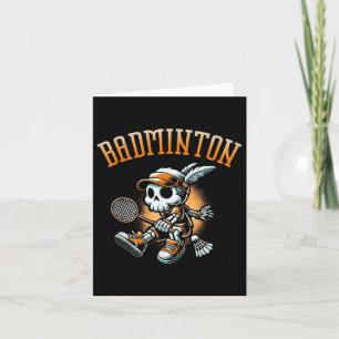 Badminton Skeleton med ryggstöd och skyttel Kort