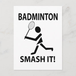 Badminton Smash It Sports Badminton Vykort