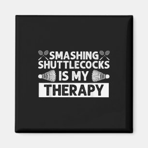 Badminton SmashShuttles Racquet Sport Magnet