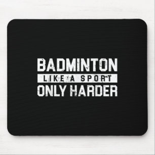 Badminton som en sport bara hårdare Shuttle Design Musmatta