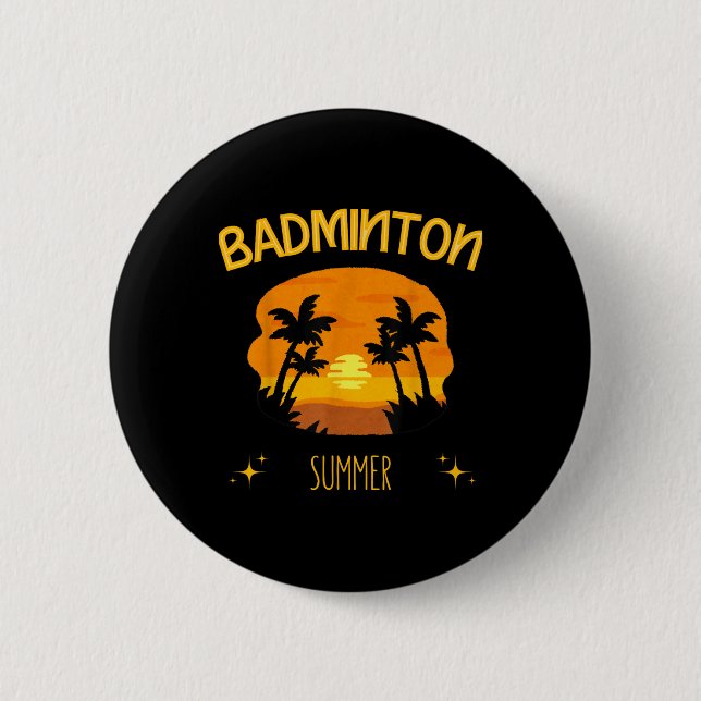 Badminton Sommar Racket Shuttle Outdoor Game Knapp (Framsida)