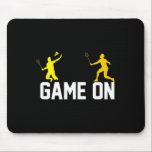 Badminton-spel på musmatta<br><div class="desc">Badminton-spel på</div>