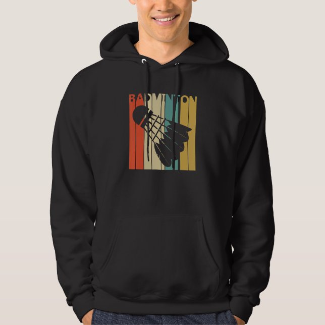 Badminton Sport Hoodie (Framsida)