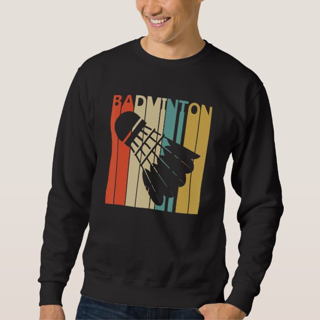 Badminton Sport Lång Ärmad Tröja (Framsida)
