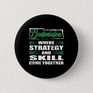 Badminton Sport Strategi Och Färdighet Kommer Samm Knapp