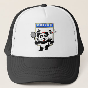 Badminton Sydkorea Panda Truckerkeps