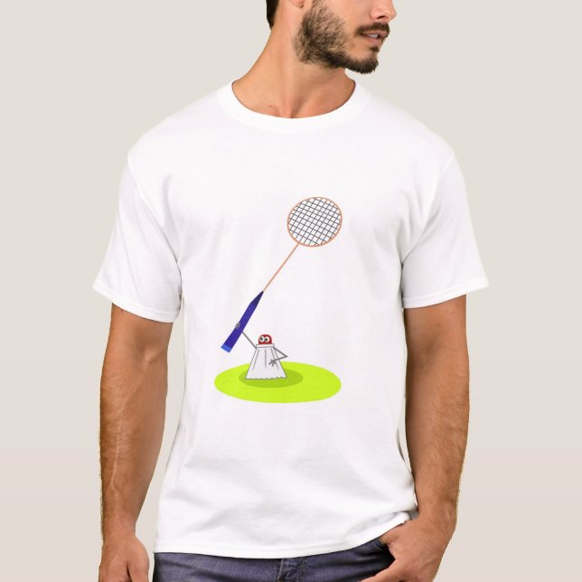 Badminton T-shirt (Framsida)