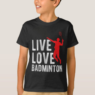 Badminton  t shirt
