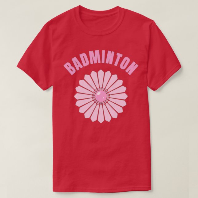 Badminton T Shirt (Design framsida)