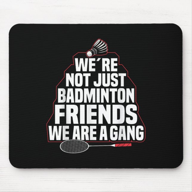 Badminton Team Game A Gang Shuttle Player Badminto Musmatta (Framsidan)