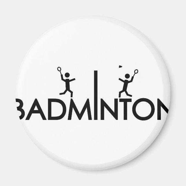 badminton-textikon magnet (Framsidan)