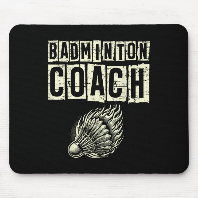 Badminton tränare badmintonracket  musmatta (Framsidan)