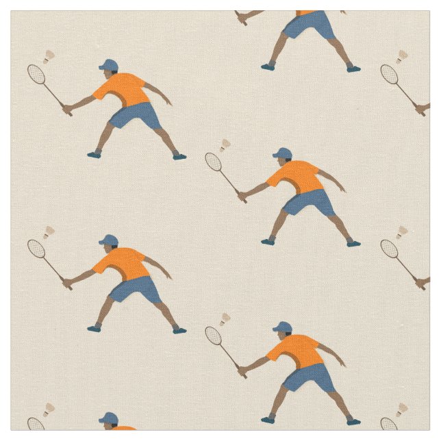 Badminton Tyg (Närbild)