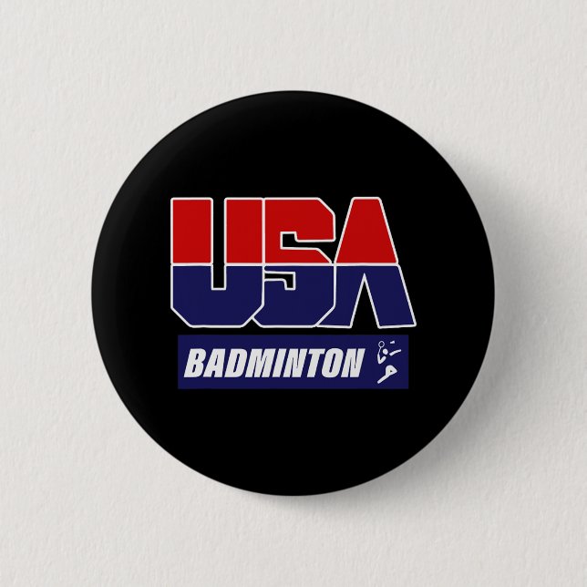 Badminton Usa Knapp (Framsida)