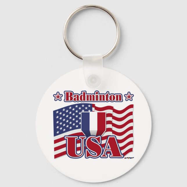 Badminton USA Nyckelring (Framsida)