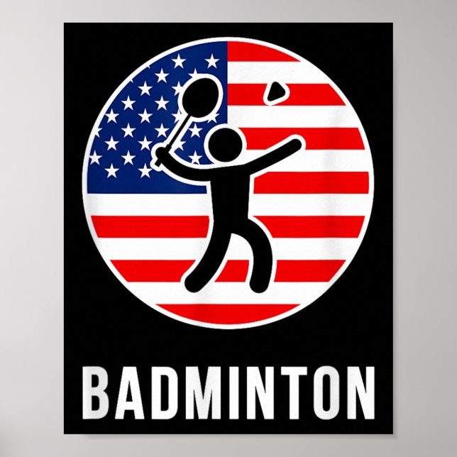 Badminton Usa  Poster (Framsidan)