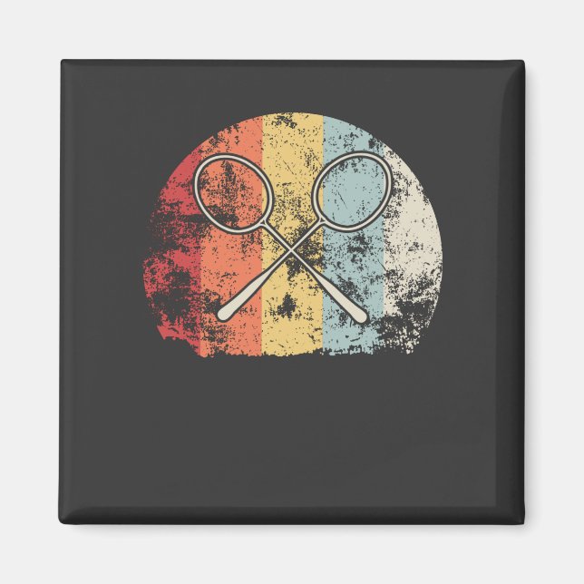 Badminton Vintage Magnet (Framsidan)