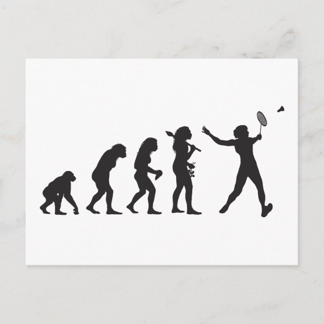 Badminton Vykort (Framsida)