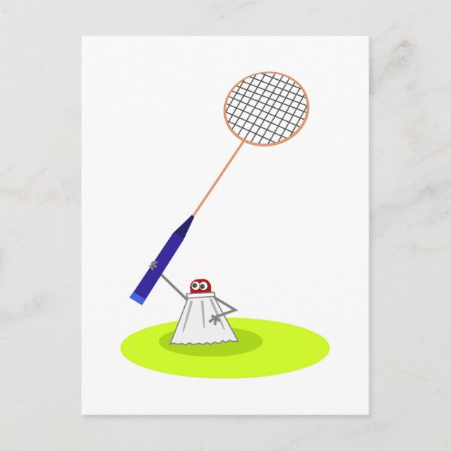 Badminton Vykort (Framsida)