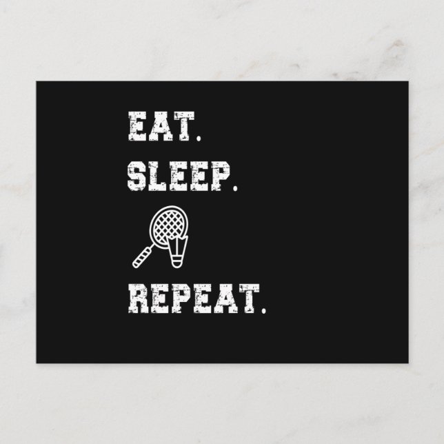 Badminton Vykort (Framsida)