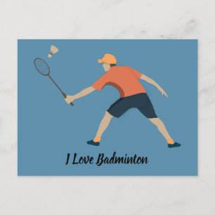 Badminton Vykort