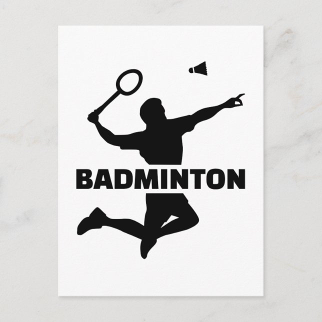 Badminton Vykort (Framsida)