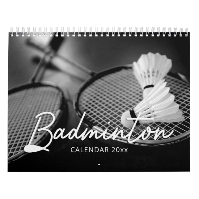 Badminton Wall Calendar Kalender (Omslag)