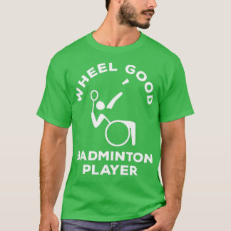 Badminton Wheel Bra Disabled Badminton T Shirt
