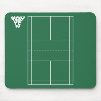 Badmintondomstol Mousepad Musmatta