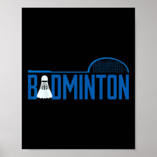 Badmintonfjäder för badmintonspelare män poster
