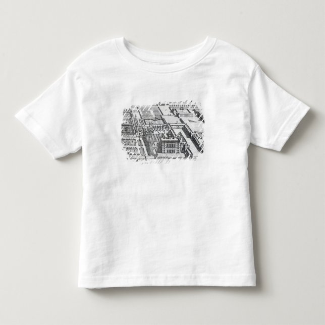 Badmintonhus på länet av Gloucester Tee Shirt (Framsida)