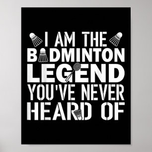 Badmintonlegenden du aldrig hört talas om coach-ou poster