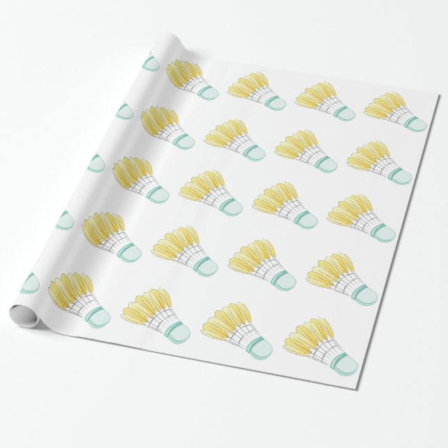 Badmintonpippi Presentpapper (Utrullad)