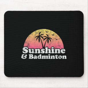 Badmintonpresent - Solsken Och Badminton För Män K Musmatta