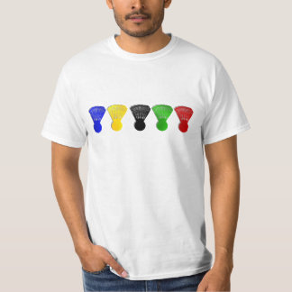 badmintonshuttlecocksportar t-shirt