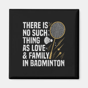 Badmintonspel Sådant Ding Shuttle Badmintonspelare Magnet