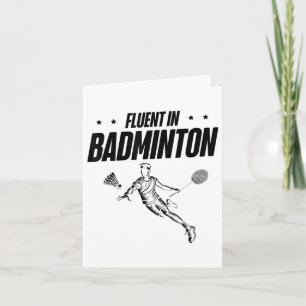 Badmintonspelare Badmintonboll Kort