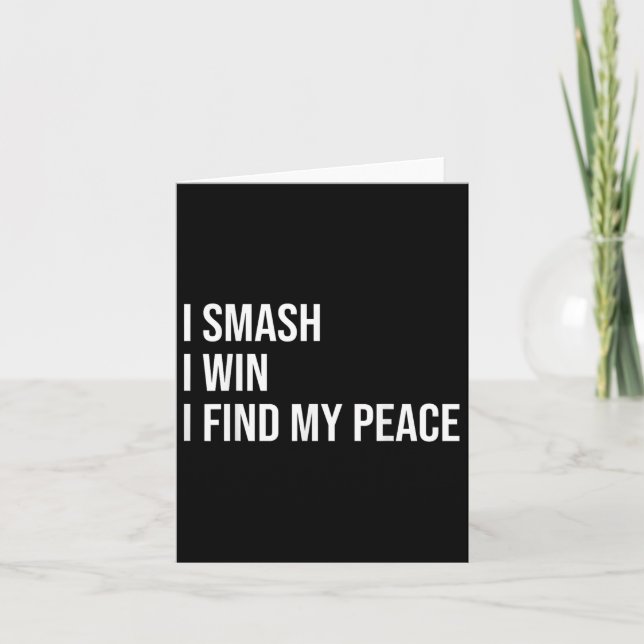 Badmintonspelare Meme Självomsorg Citat  Kort (Framsida)