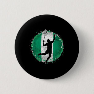 Badmintonspelare Nigeria Nigerias flagga Nigeria Knapp