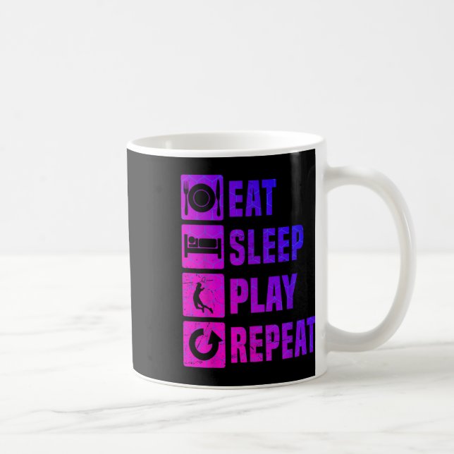 Badmintonspelare Squash Herr Badminton Shuttle  Kaffemugg (Höger)
