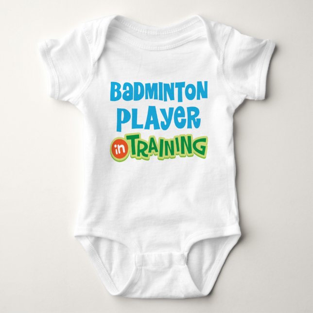 Badmintonspelarebaby Tröja (Framsida)