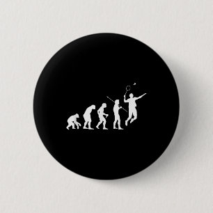 Badmintonspelarepresent Evolution för badmintontou Knapp