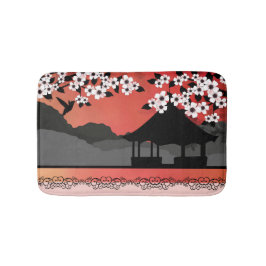 Badmöss i Coral sommar Asia Badrumsmatta