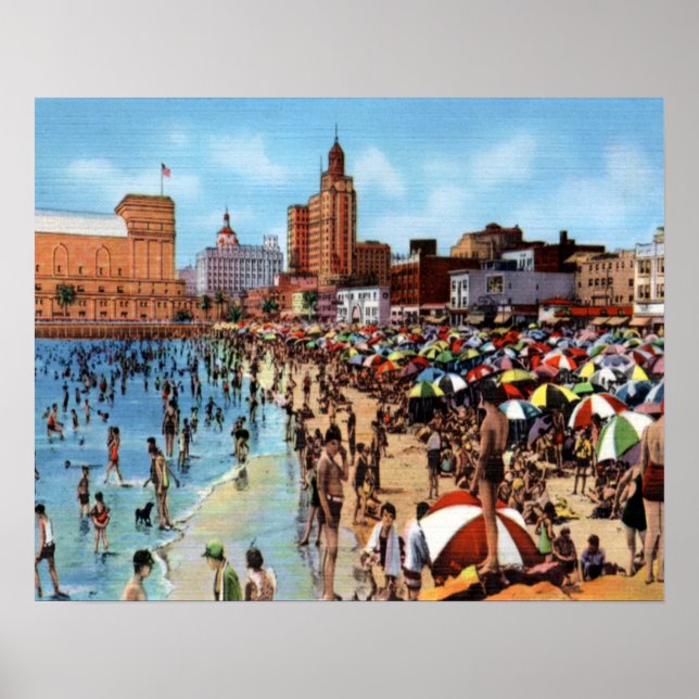 Badning i lagunen poster (Framsidan)